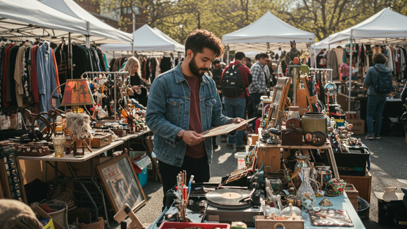 Dénicher la perle rare : secrets pour réussir vos achats en brocante